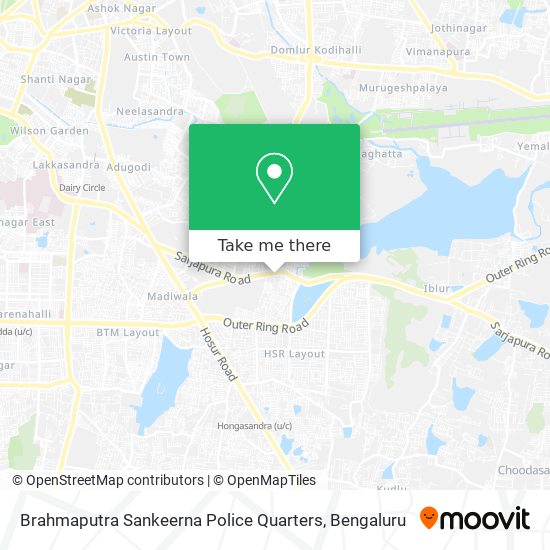 Brahmaputra Sankeerna Police Quarters map