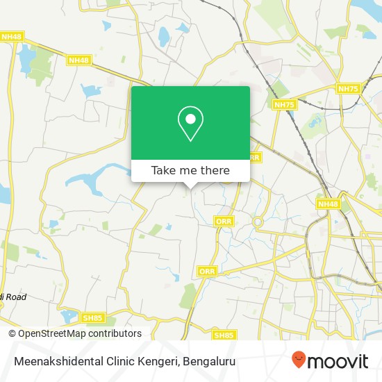Meenakshidental Clinic Kengeri map