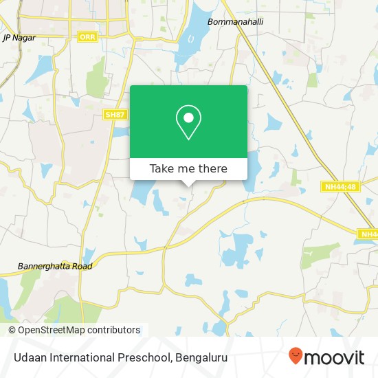 Udaan International Preschool map