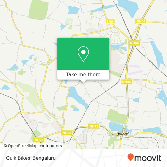 Quik Bikes map