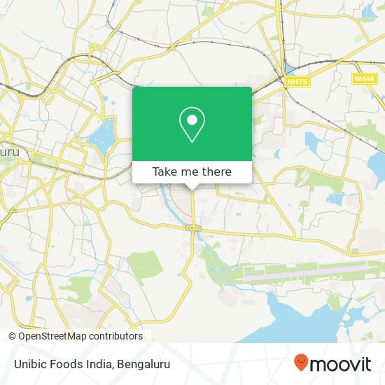 Unibic Foods India map