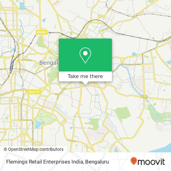 Flemings Retail Enterprises India map