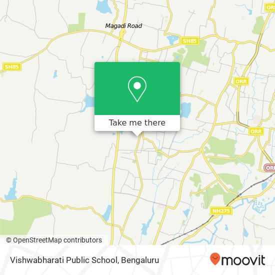 Vishwabharati Public School map