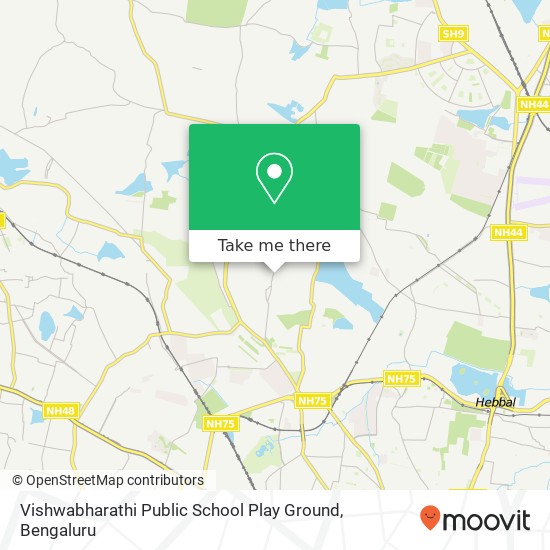 Vishwabharathi Public School Play Ground map