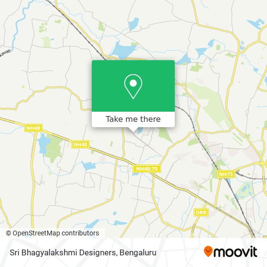 Sri Bhagyalakshmi Designers map