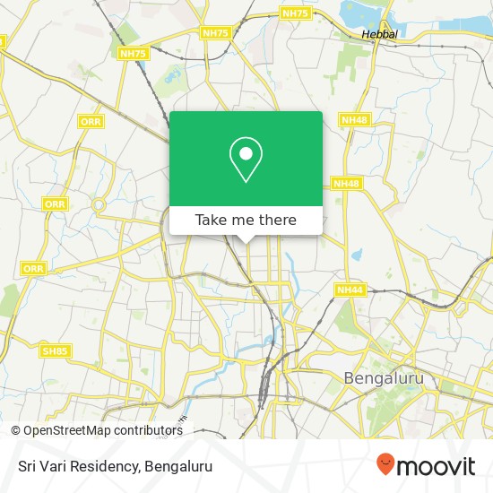 Sri Vari Residency map