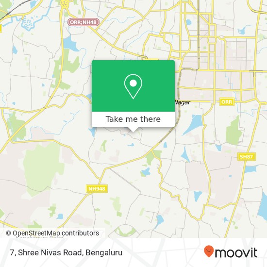7, Shree Nivas Road map