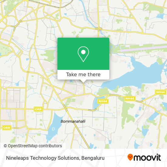 Nineleaps Technology Solutions map