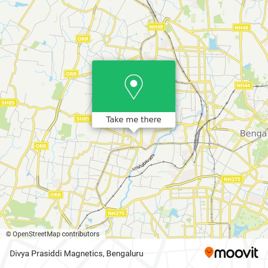 Divya Prasiddi Magnetics map