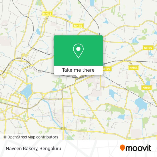 Naveen Bakery map