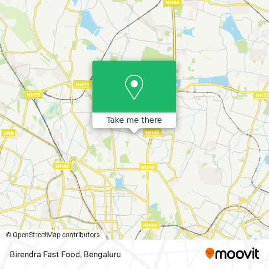Birendra Fast Food map