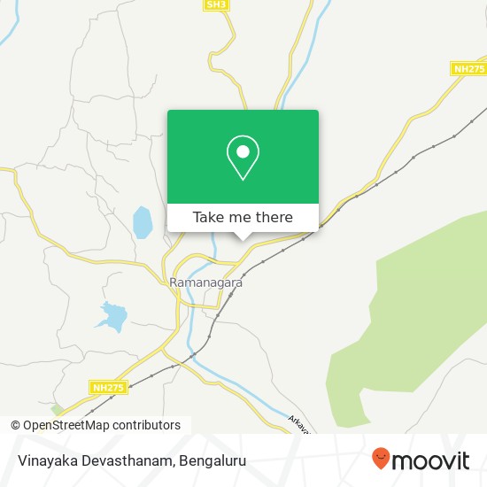 Vinayaka Devasthanam map