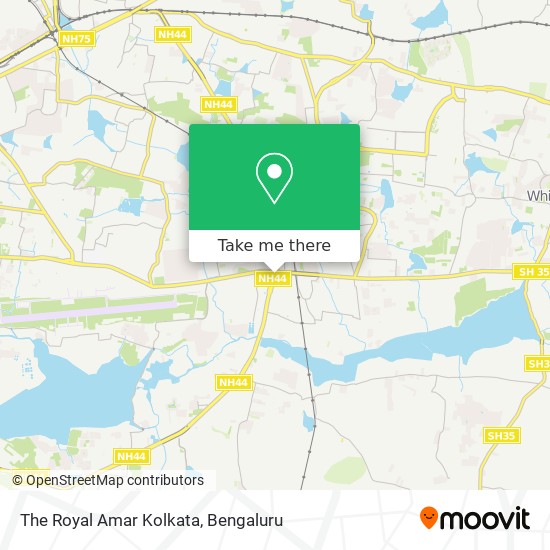 The Royal Amar Kolkata map