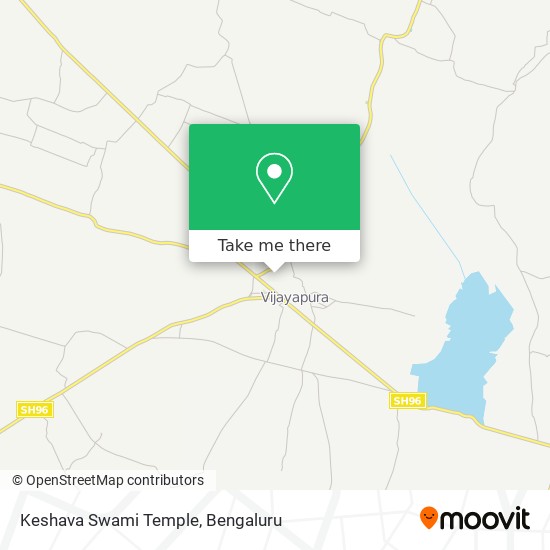 Keshava Swami Temple map