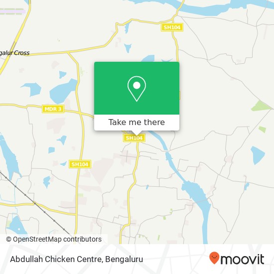 Abdullah Chicken Centre map