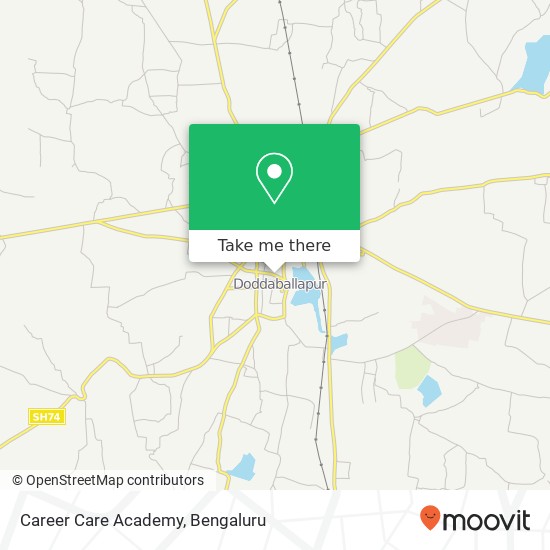 Career Care Academy map