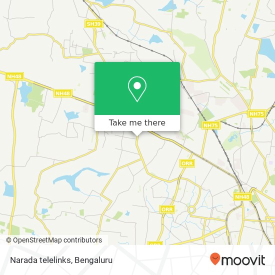 Narada telelinks map