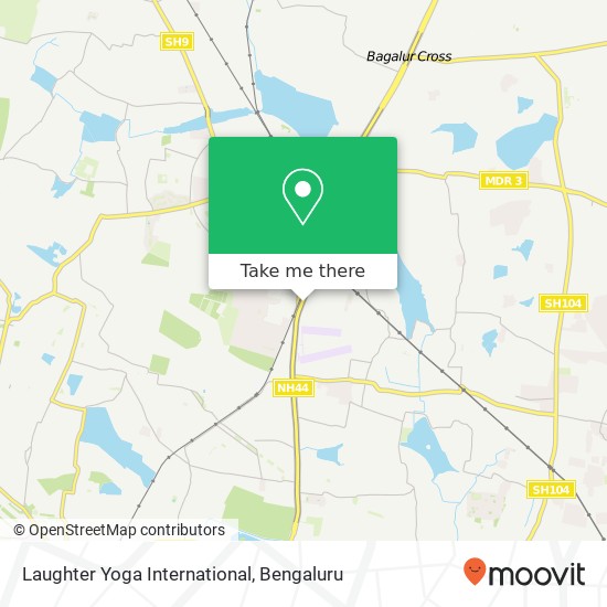 Laughter Yoga International map