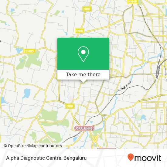 Alpha Diagnostic Centre map