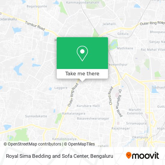 Royal Sima Bedding and Sofa Center map
