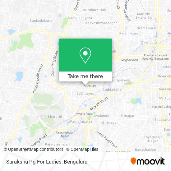 Suraksha Pg For Ladies map