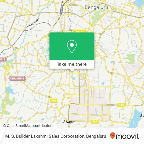 M. S. Builder Lakshmi Sales Corporation map