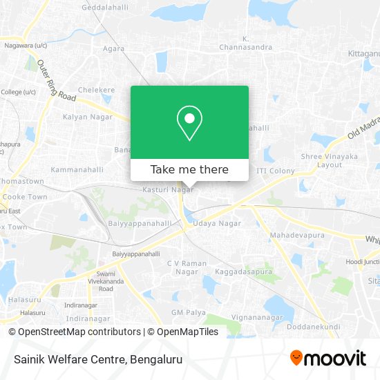Sainik Welfare Centre map