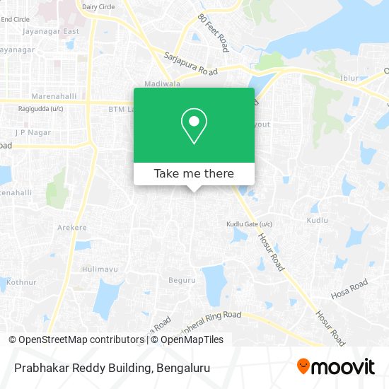 Prabhakar Reddy Building map