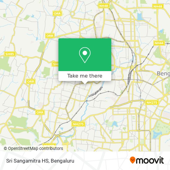 Sri Sangamitra HS map