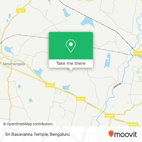 Sri Basavanna Temple map