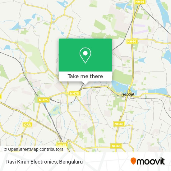 Ravi Kiran Electronics map