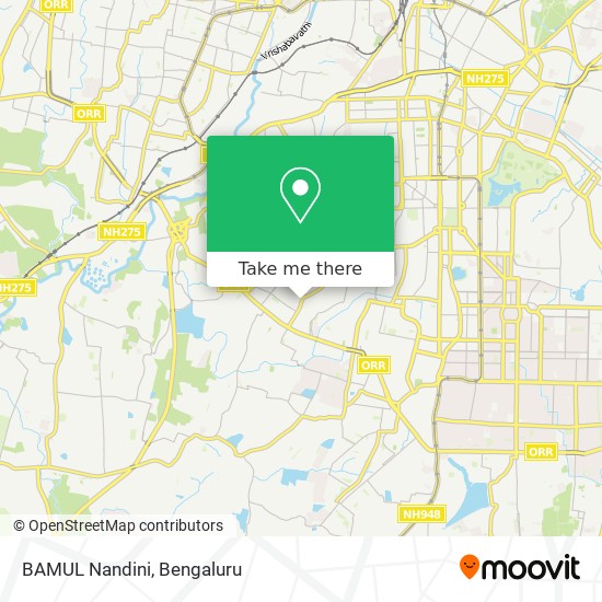 BAMUL Nandini map