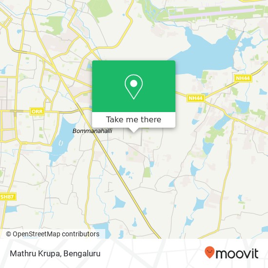 Mathru Krupa map