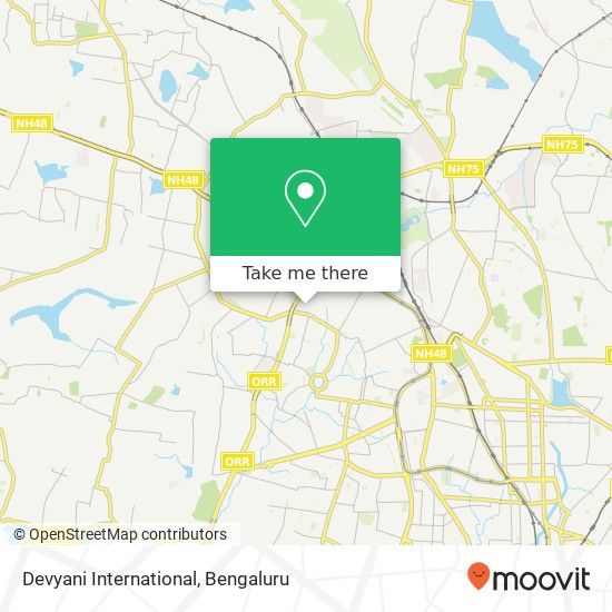 Devyani International map
