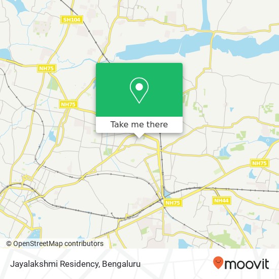 Jayalakshmi Residency map