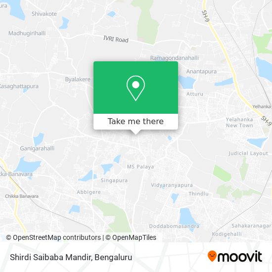 Bangalore To Shirdi Route Map How To Get To Shirdi Saibaba Mandir In Bengaluru By Bus?