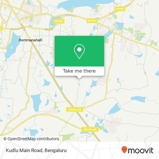 Kudlu Main Road map