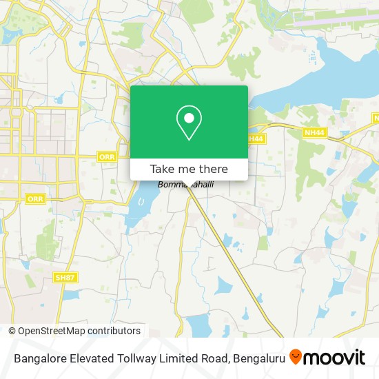 Bangalore Elevated Tollway Limited Road map