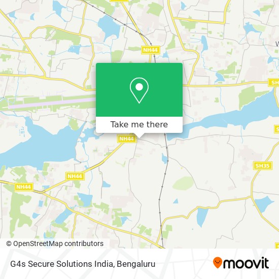 G4s Secure Solutions India map