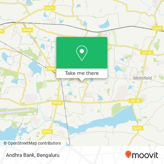 Andhra Bank map