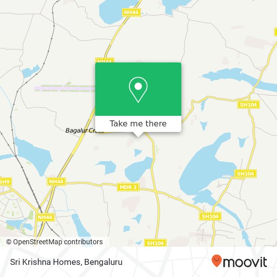 Sri Krishna Homes map