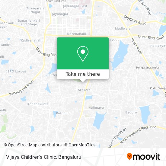 Vijaya Children's Clinic map