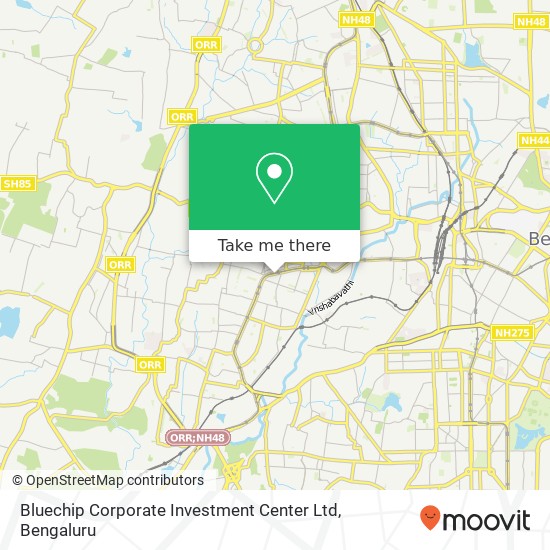 Bluechip Corporate Investment Center Ltd map