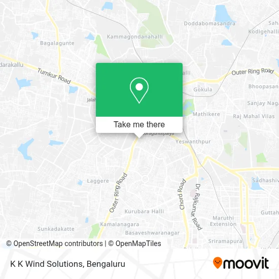 K K Wind Solutions map