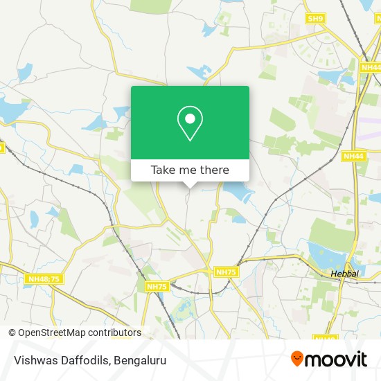 Vishwas Daffodils map