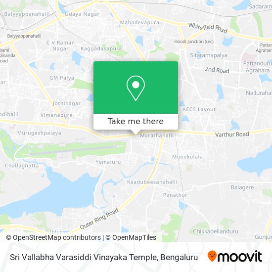 Sri Vallabha Varasiddi Vinayaka Temple map