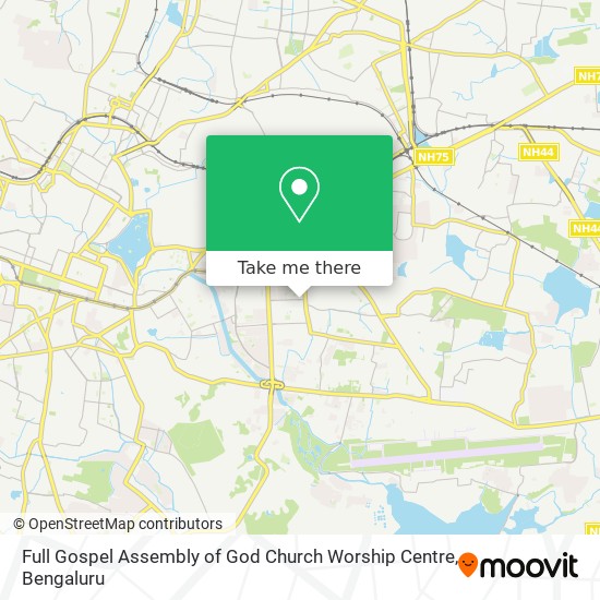 Full Gospel Assembly of God Church Worship Centre map