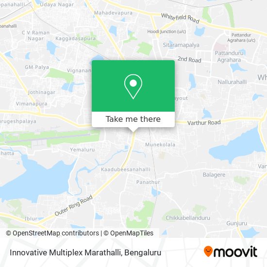 Innovative Multiplex Marathalli map