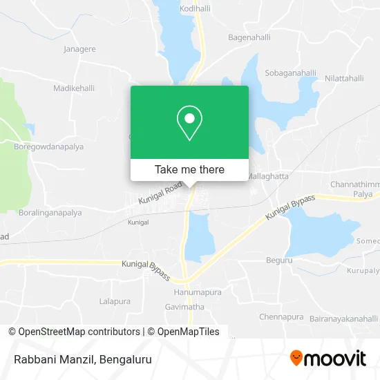 Rabbani Manzil map
