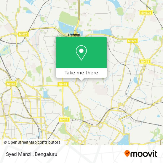 Syed Manzil map